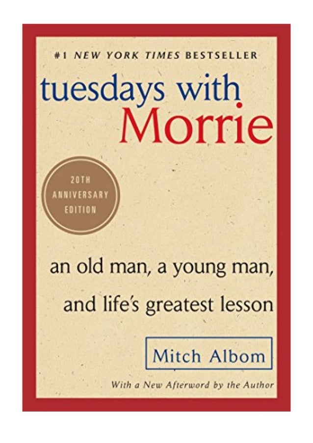 Tuesdays With Morrie Book Pdf